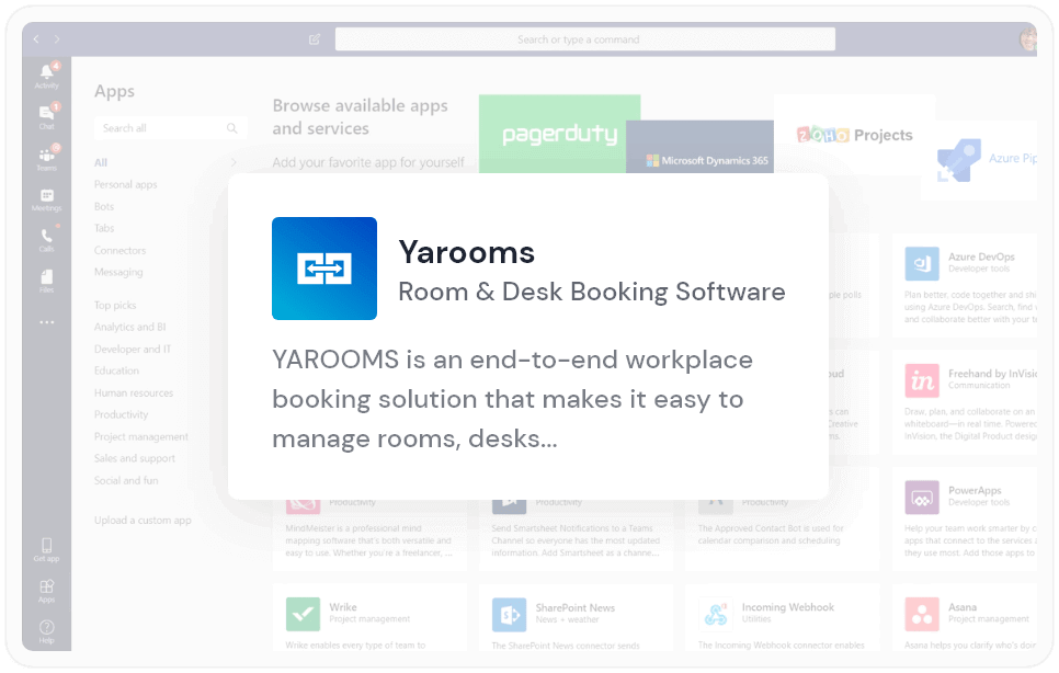 room and desk booking software