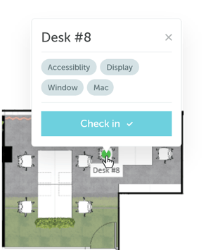 new desk booking