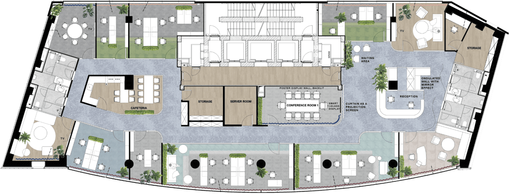 office floor map