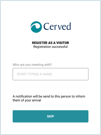 cerved visitor management