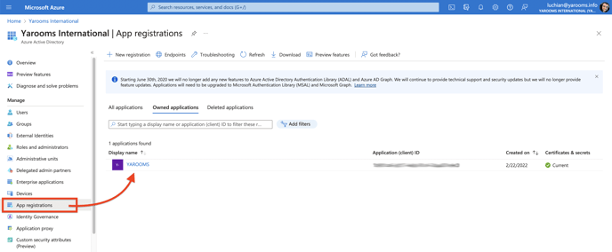 App Registration