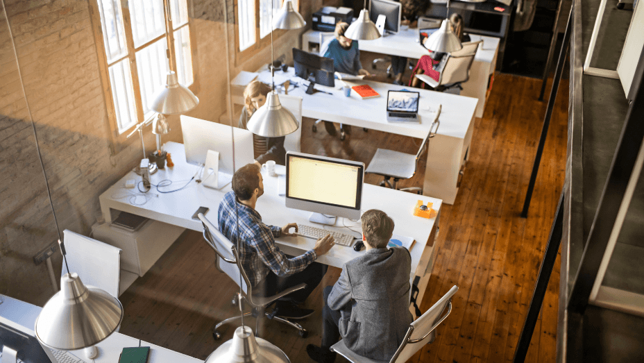 desk sharing office