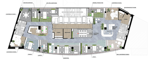 Copy of YAROOMS office layout