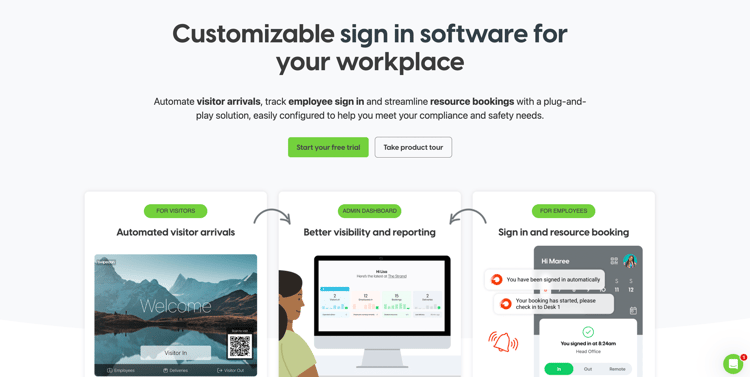 Sign in software swipedon