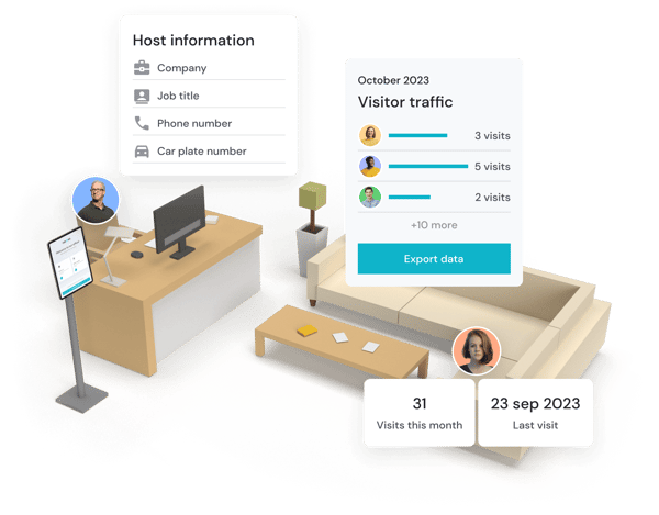 Streamline visitor data
