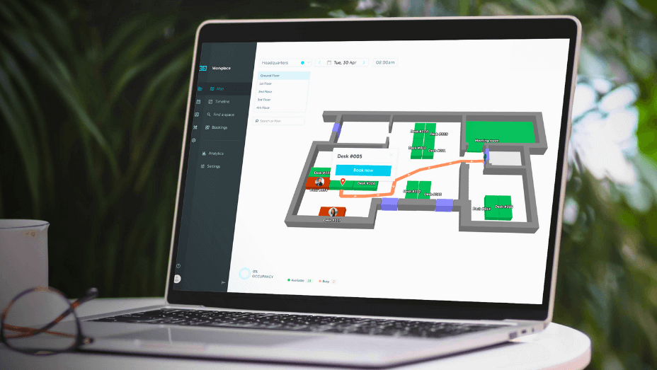 Yarooms wayfinding application is essential in managing multiple locations