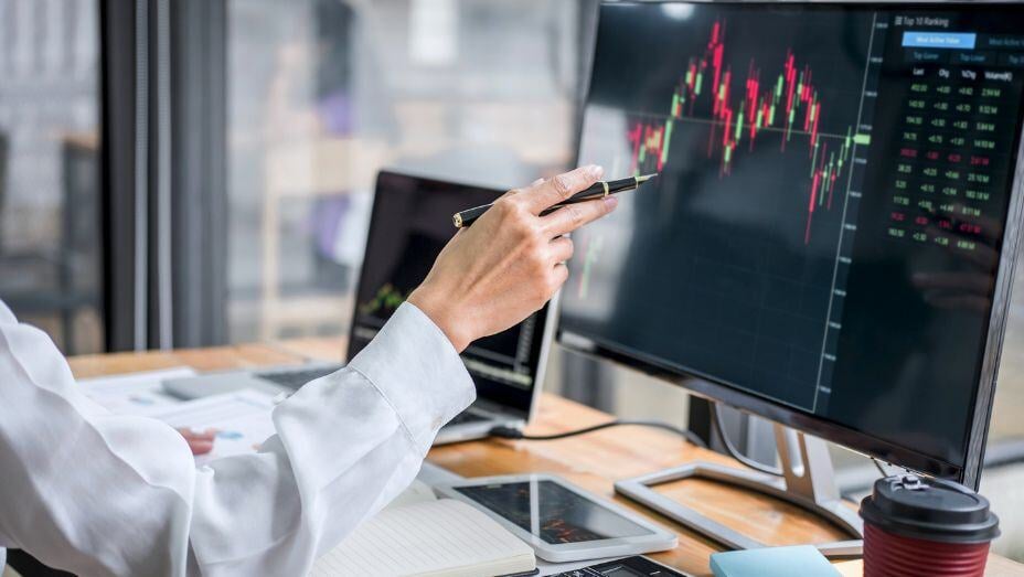 company employee is analyzing customer experience data
