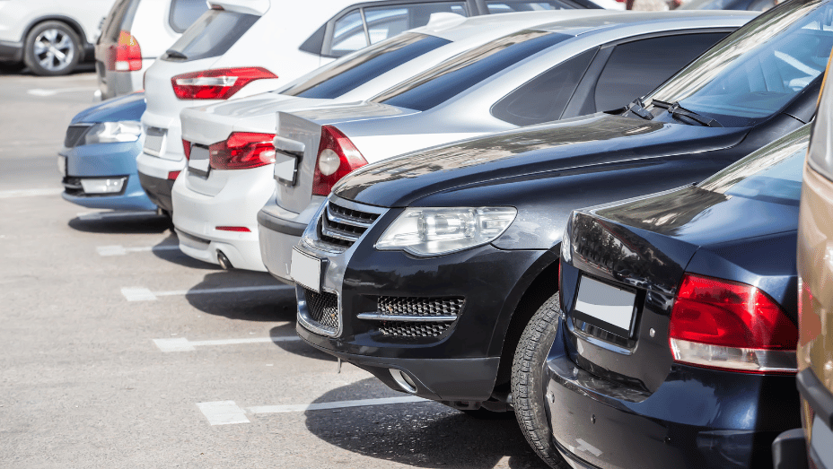 company parking lot