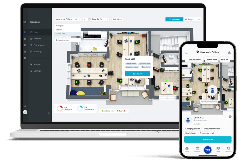 desk booking with yarooms