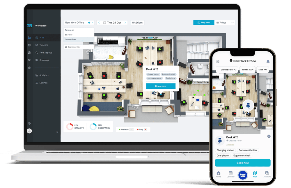 desk booking with yarooms