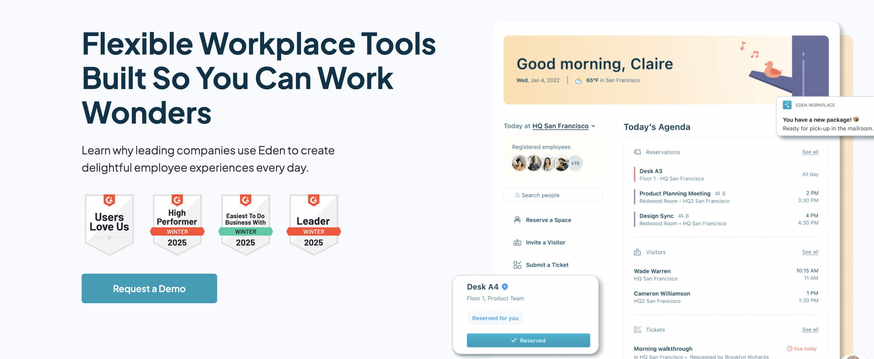 eden office space management tool