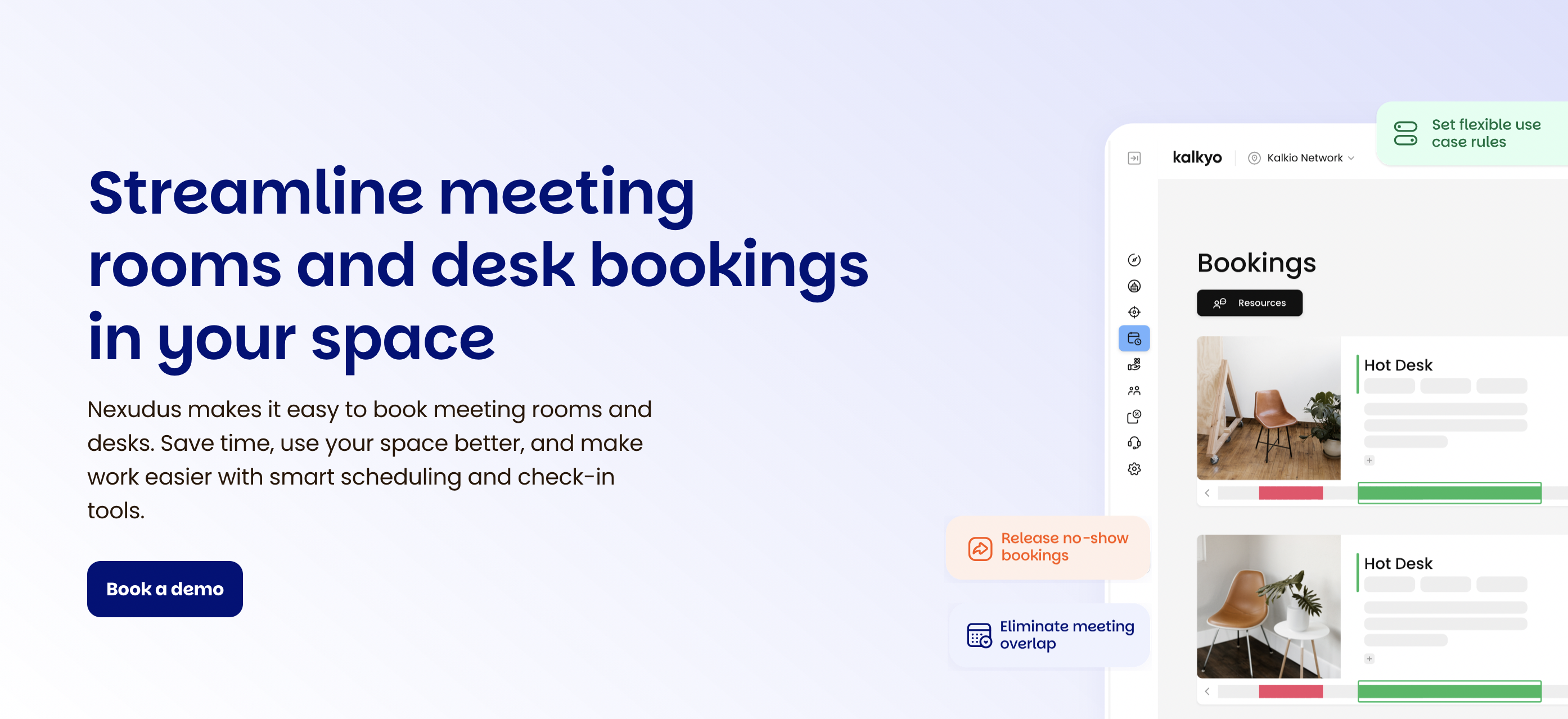 nexudus coworking room booking software