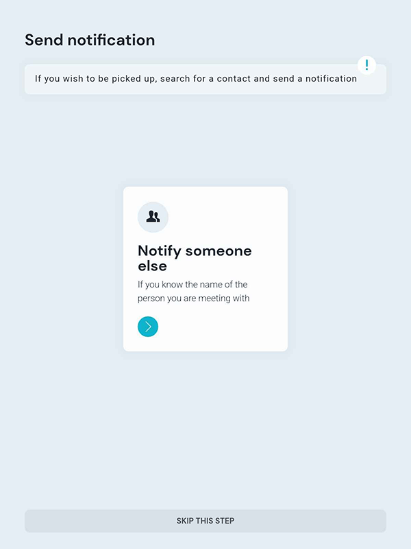 notify someone else