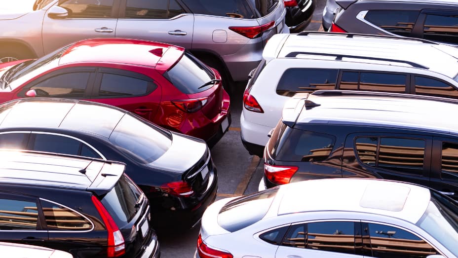 office parking lot