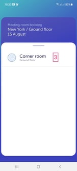 rooms matching criteria