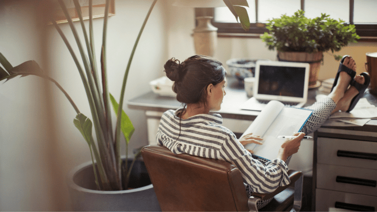 working from home