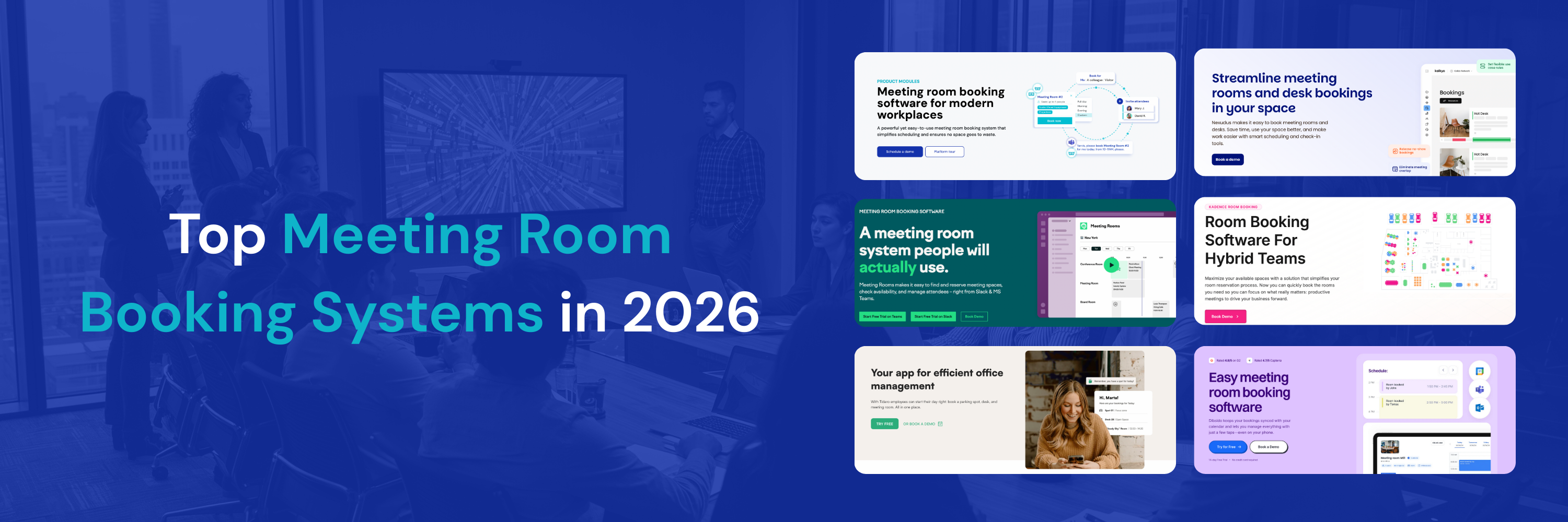 best meeting and conference room booking systems of 2026