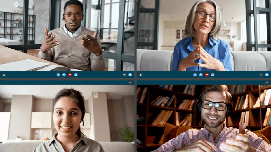 Starting a distributed team visualization