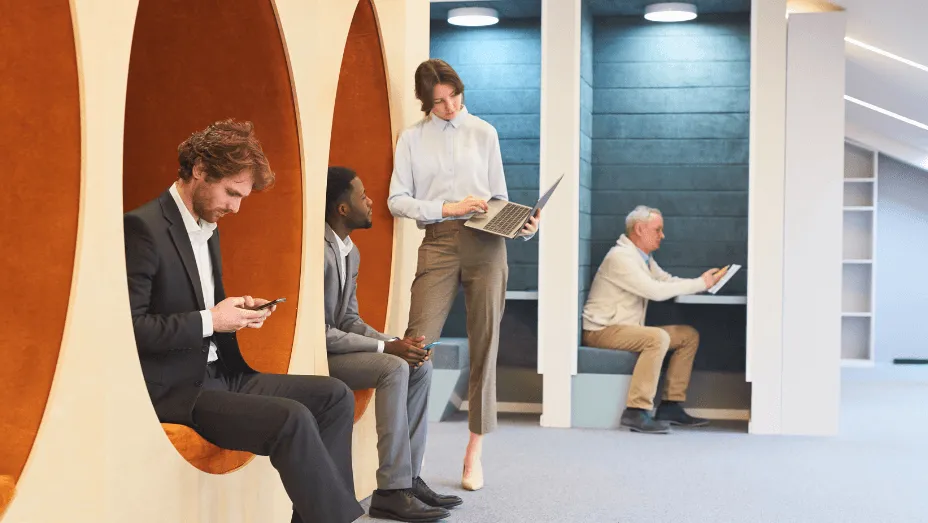 Contemporary coworking center