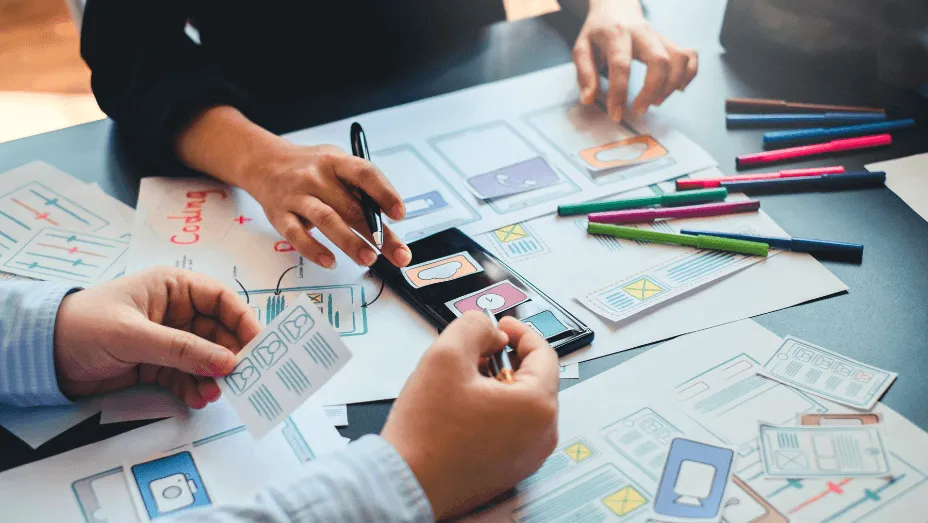 teamwork graphic designers