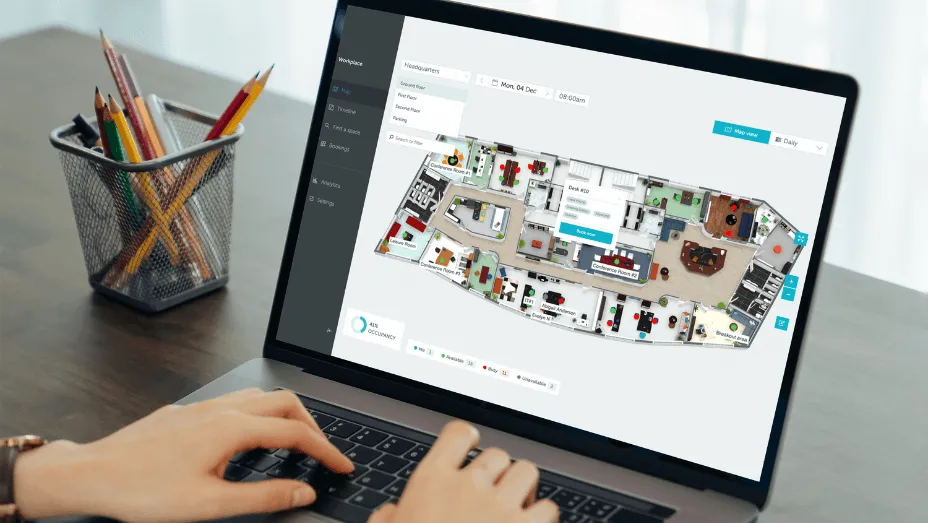 Booking a space with YAROOMS