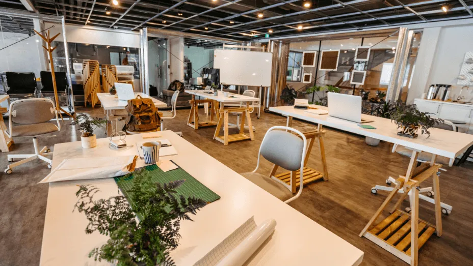 office space diagram