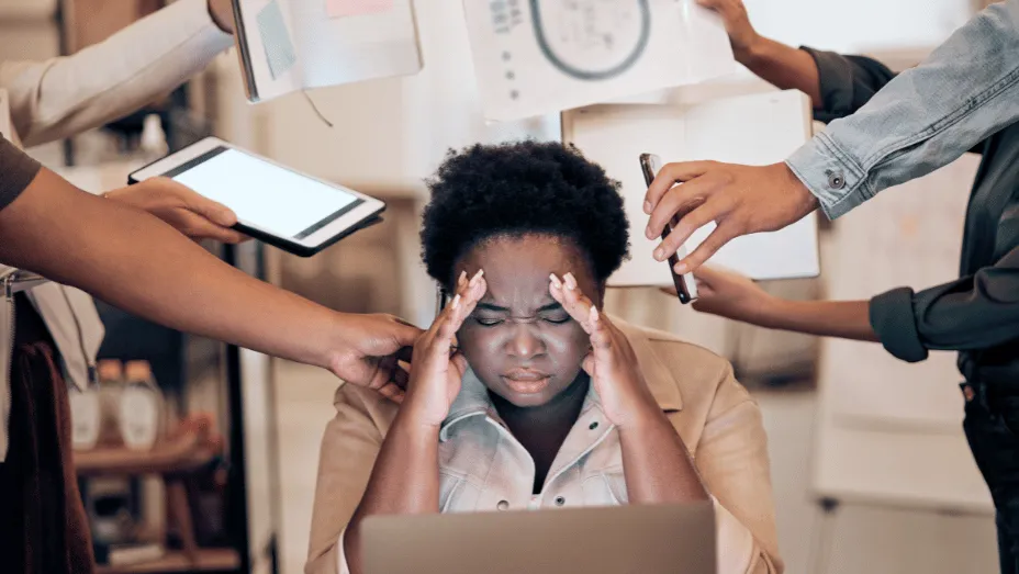 overwhelmed facility manager