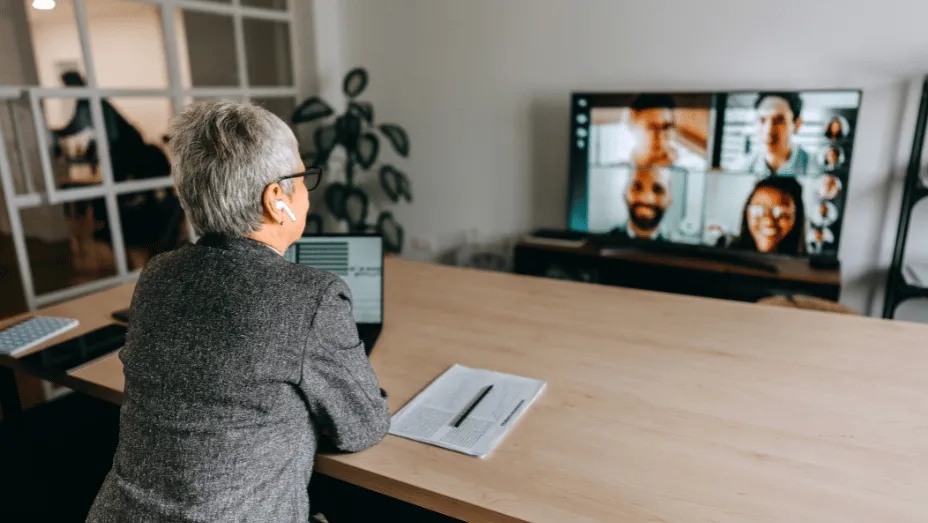 virtual meeting room