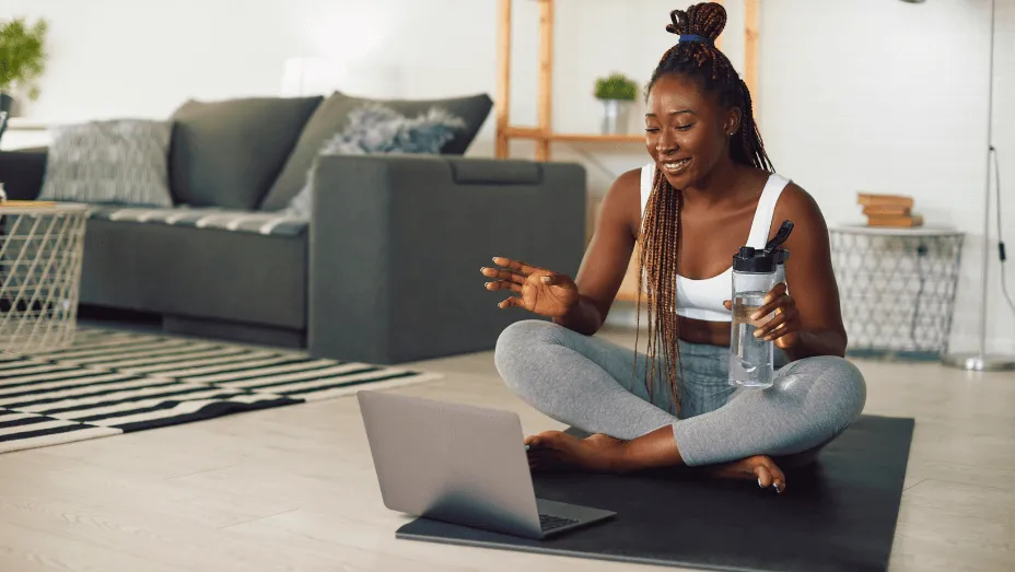 hybrid fitness challenge team building