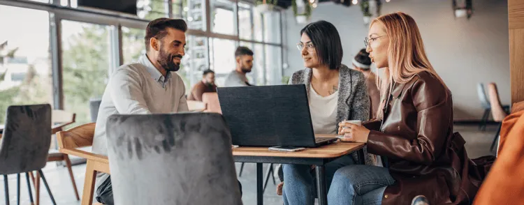 Hybrid working model