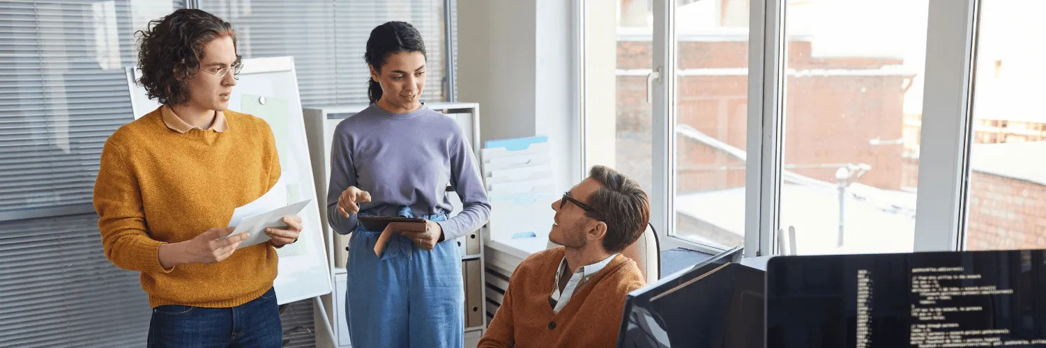 Team of cybersecurity professionals