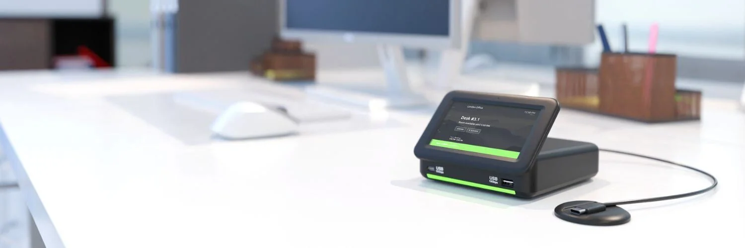 YAROOMS and IAdea desk booking dock integration