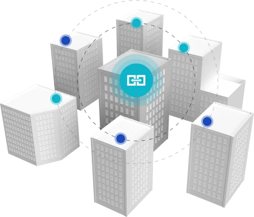 Connected workplace buildings