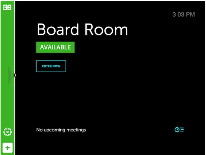 Enter now button on YAROOMS Door