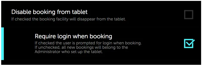 Room states on YAROOMS Door