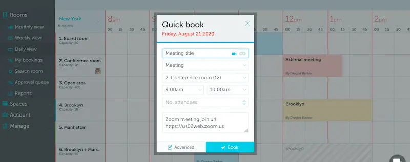 Zoom developer portal