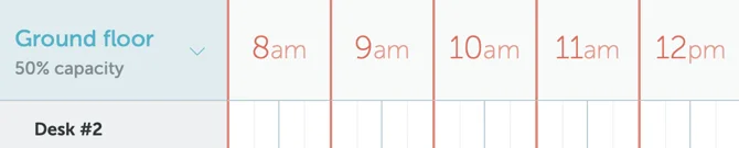 Space is available for booking