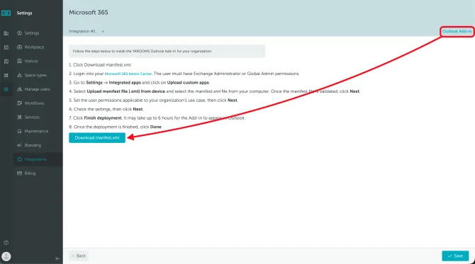 Outlook Add-in download