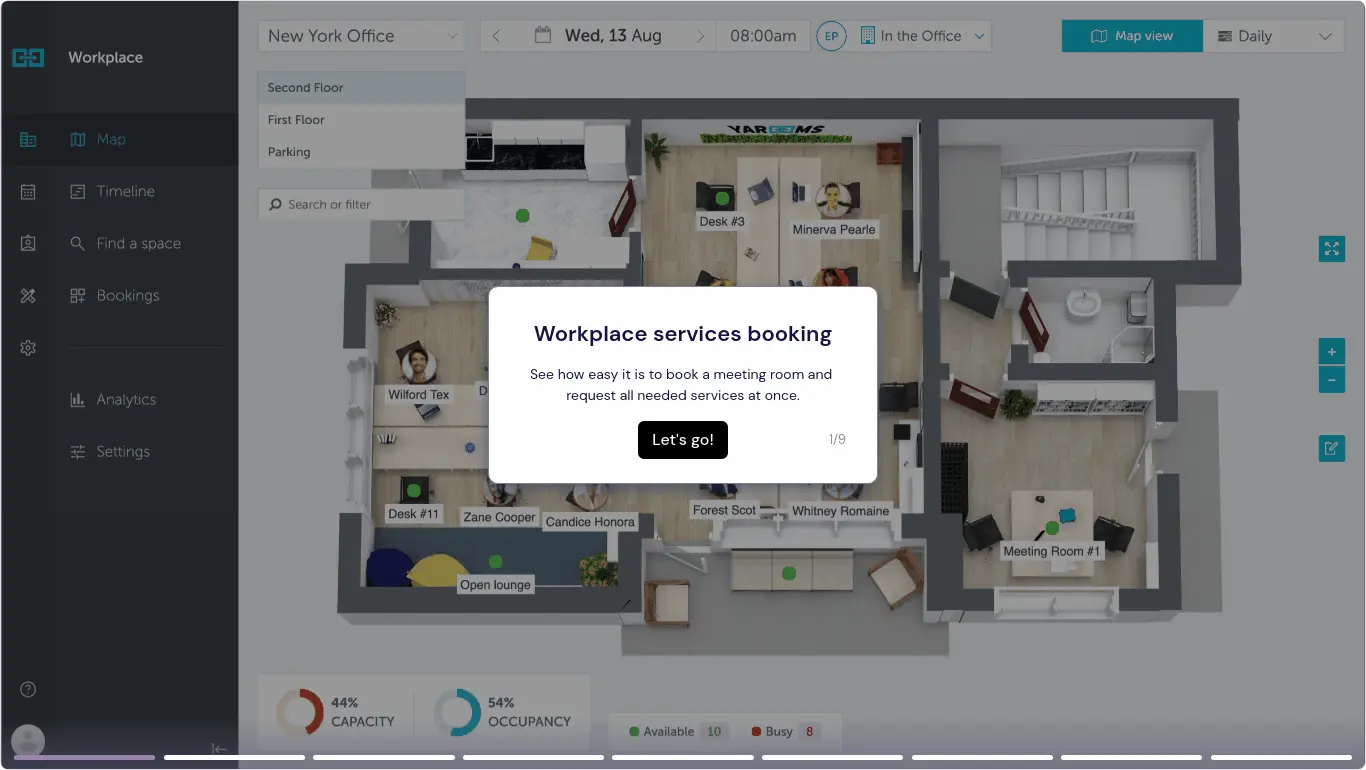 Services Management Improvements & New Services Dashboard