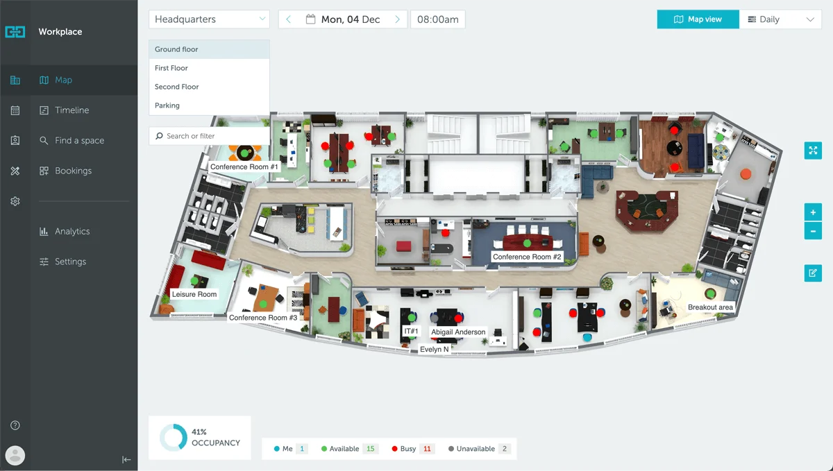 Keep desk management simple and effective