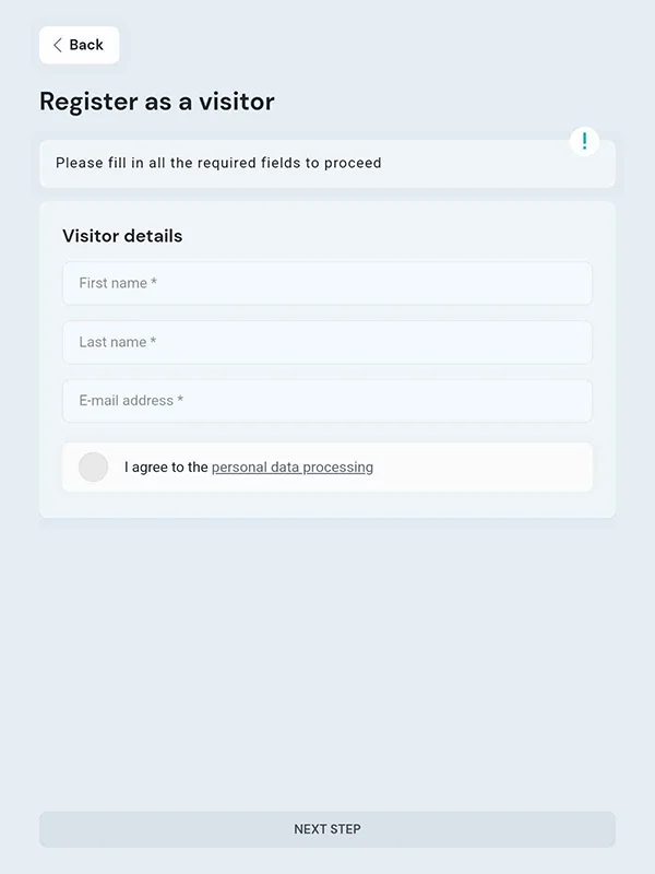 Deliver a smooth and secure visitor experience