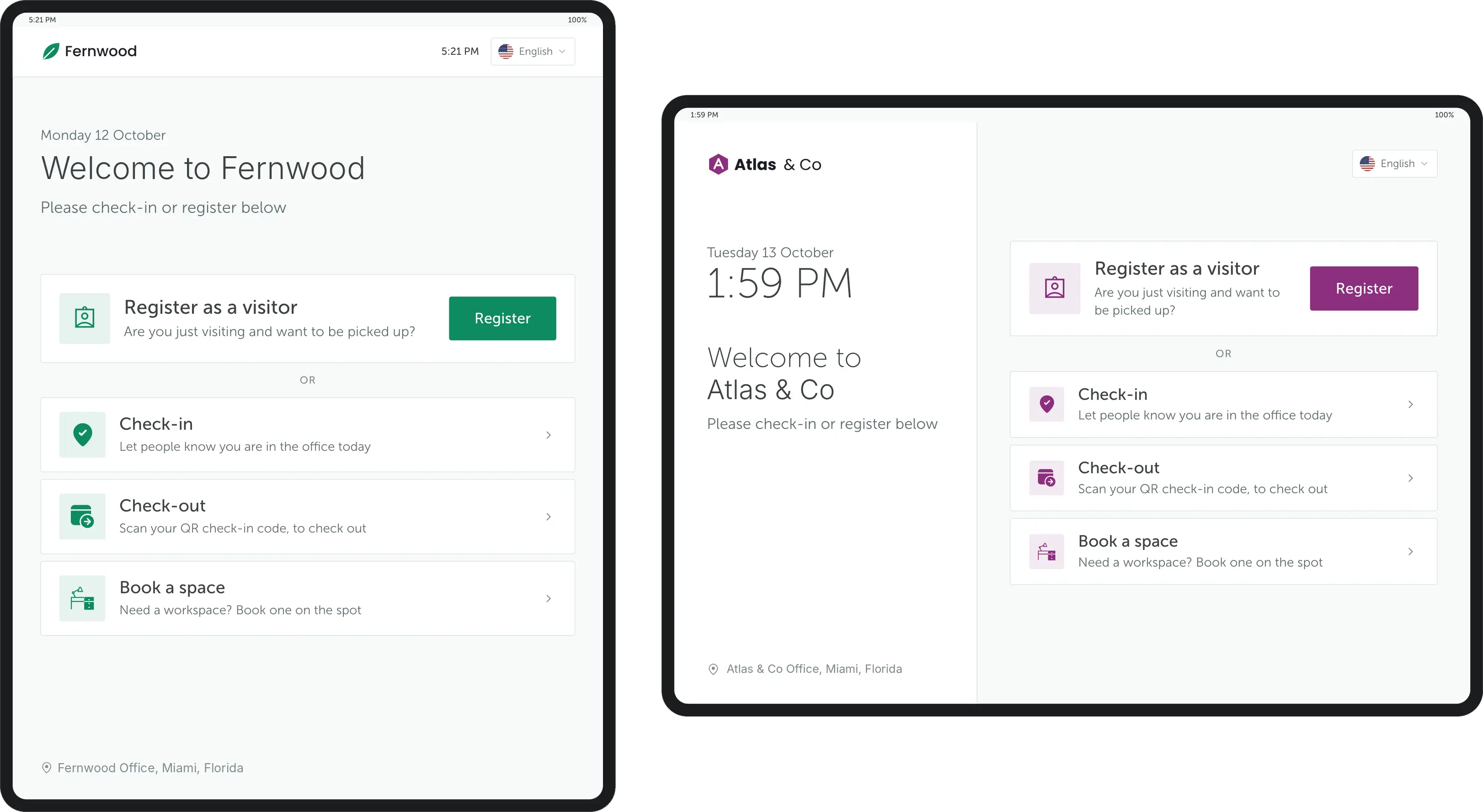 Your branding-friendly configurable interface