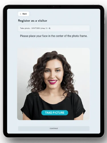 Customize your visitor registration flow