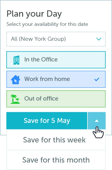 Scheduling intervals
