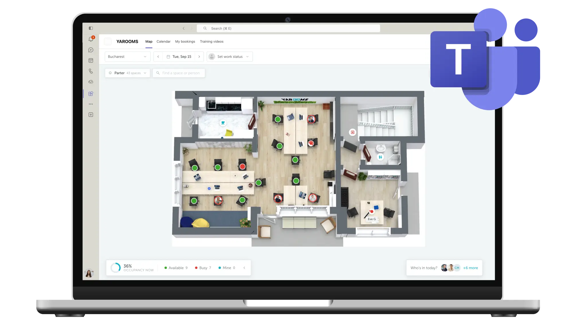 Your hybrid workplace software, in Teams