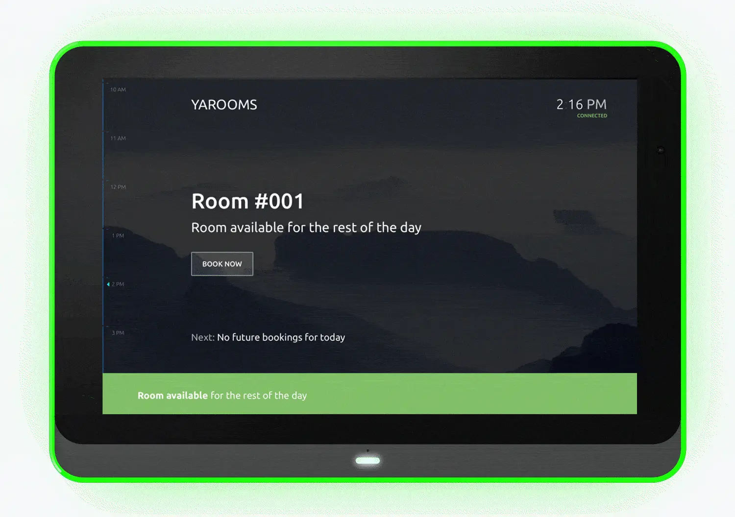 Book conference rooms right at the door