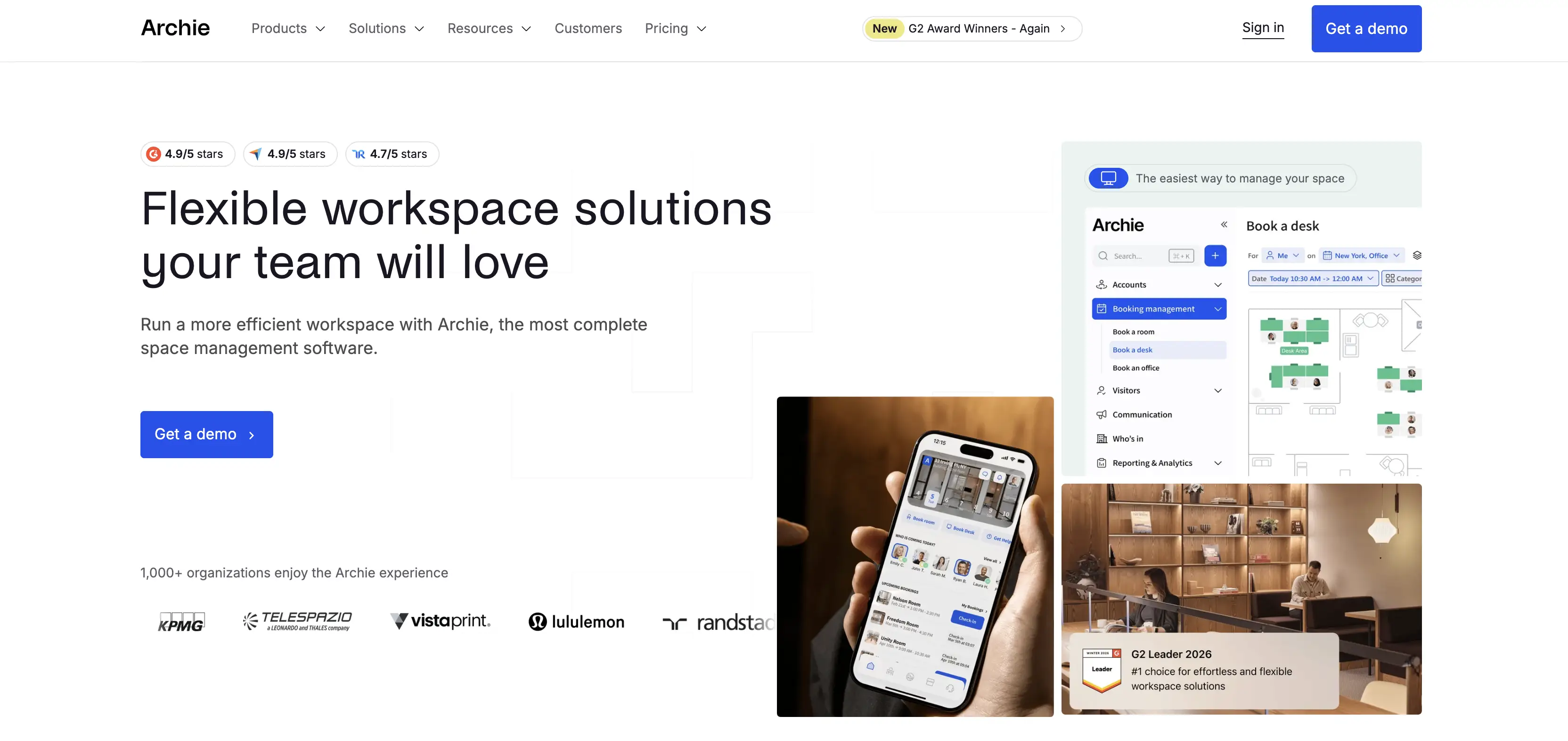 Archie flexible workspace solutions