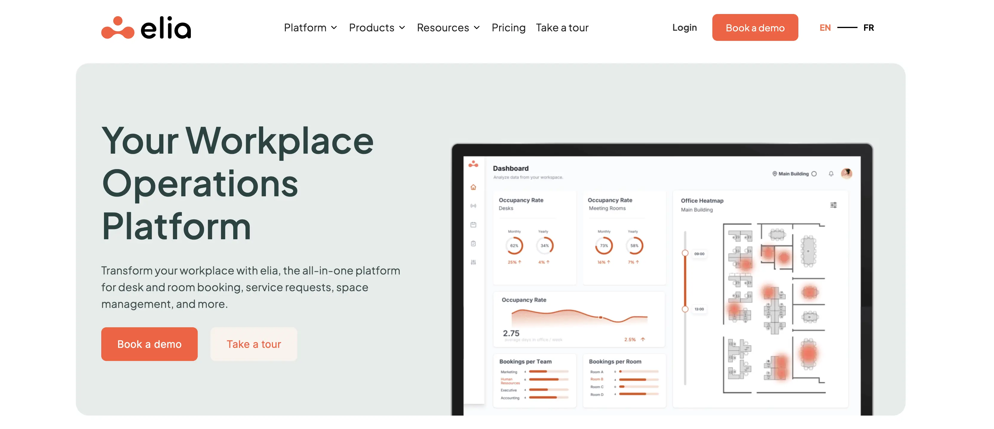 elia workplace operations platform