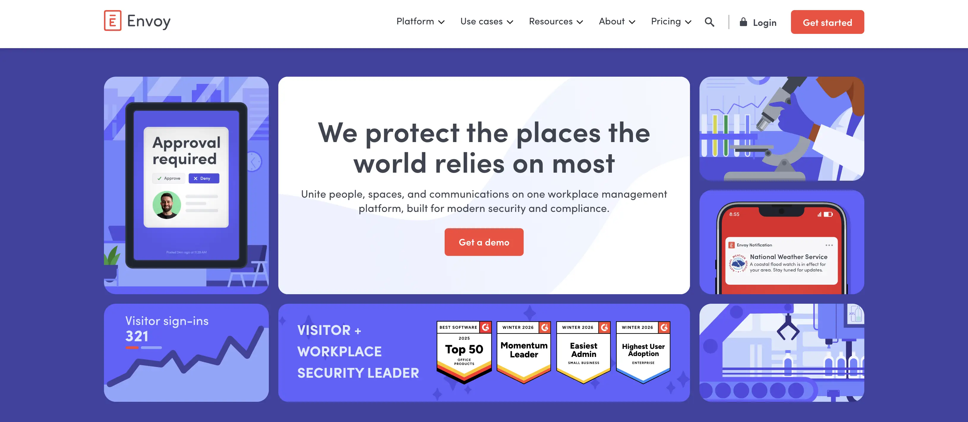 Envoy workplace management platform