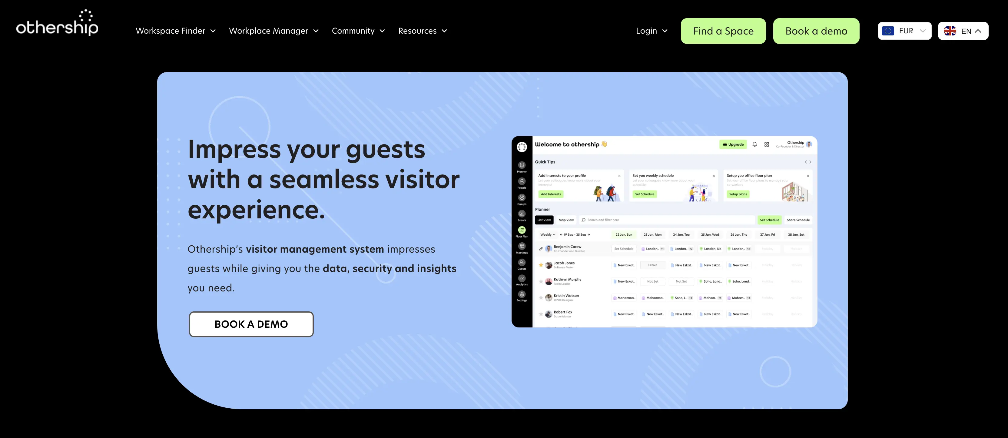 Othership visitor management platform